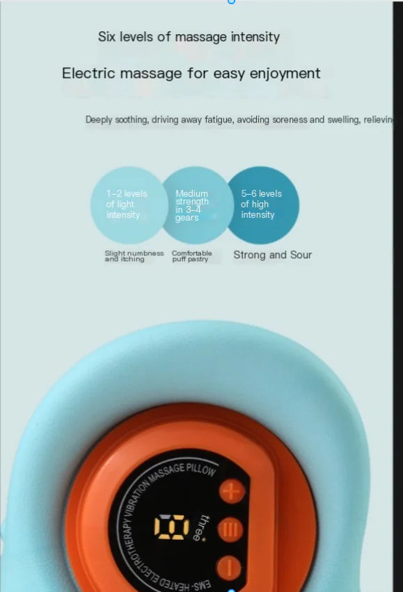 Portable Neck Massager Pillow